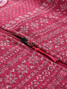 ALPINE PRO Maglione rosa scuro con zip da bambina ALPINE PRO ZEGO