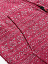 ALPINE PRO Maglione rosa scuro con zip da bambina ALPINE PRO ZEGO