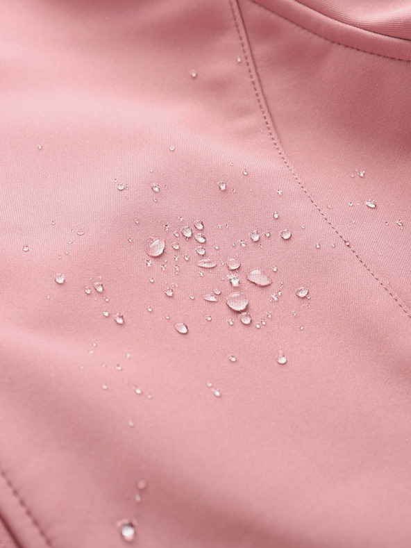 ALPINE PRO Cappotto softshell rosa da donna con cappuccio ALPINE PRO IBORA