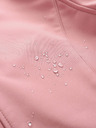 ALPINE PRO Cappotto softshell rosa da donna con cappuccio ALPINE PRO IBORA