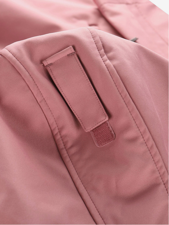ALPINE PRO Cappotto softshell rosa da donna con cappuccio ALPINE PRO IBORA