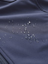 ALPINE PRO Cappotto softshell da donna blu scuro con cappuccio ALPINE PRO IBORA