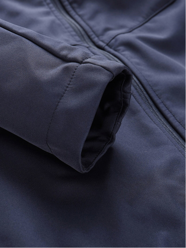 ALPINE PRO Cappotto softshell da donna blu scuro con cappuccio ALPINE PRO IBORA