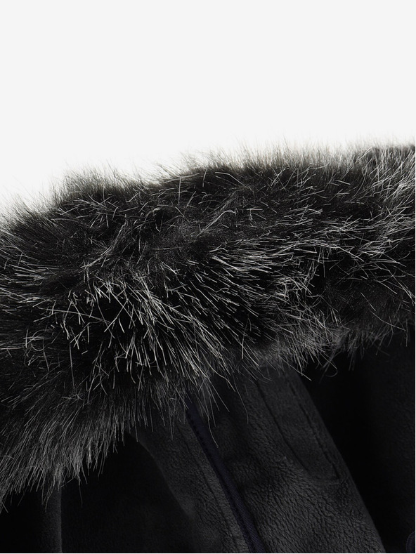 ALPINE PRO Cappotto softshell da donna blu scuro con cappuccio ALPINE PRO IBORA