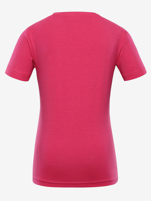 NAX Maglietta rosa scuro stampata per bambina NAX ILBO