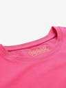 NAX Maglietta basic da donna rosa scuro NAX DELENA