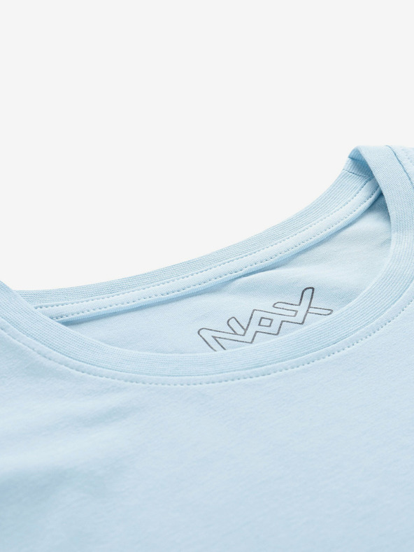 NAX Maglietta basic NAX DELENA azzurro chiaro da donna