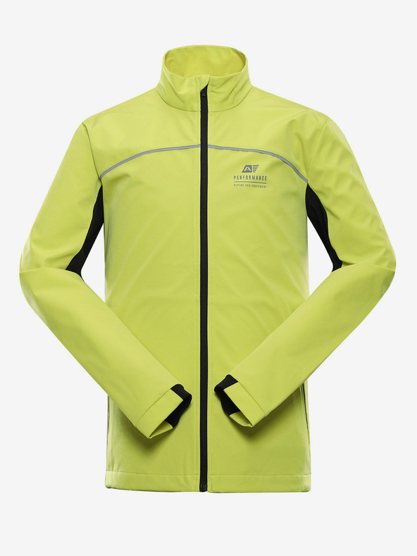 ALPINE PRO Giacca softshell ALPINE PRO Geroc da uomo verde neon