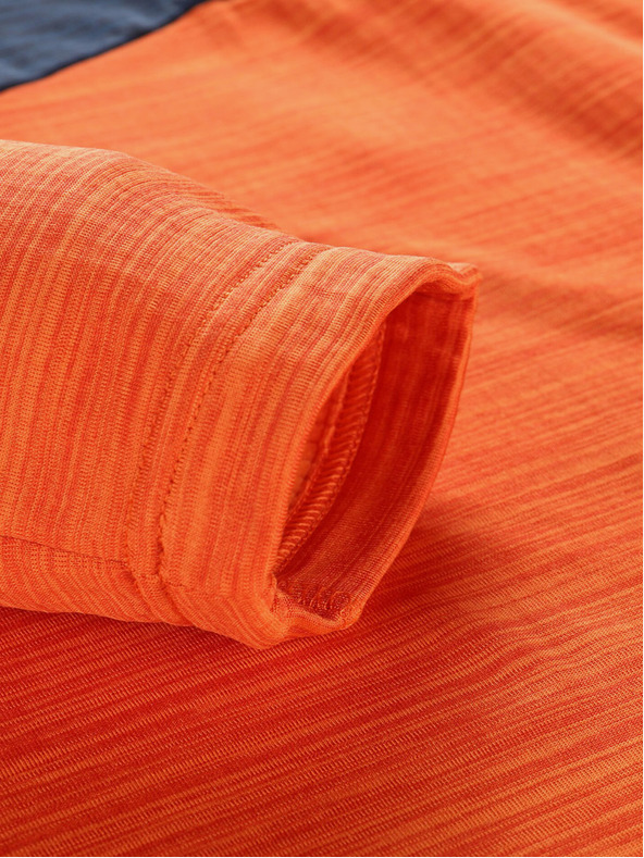 ALPINE PRO Felpa funzionale blu e arancione da uomo ALPINE PRO Gorf