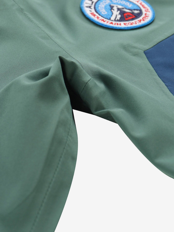 ALPINE PRO Giacca sportiva verde da ragazzo ALPINE PRO Goro