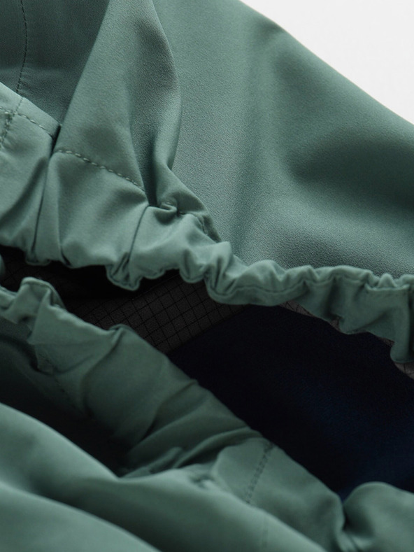 ALPINE PRO Giacca sportiva verde da ragazzo ALPINE PRO Goro