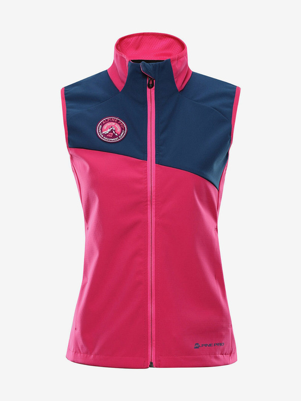 ALPINE PRO Giacca softshell rosa scuro da donna ALPINE PRO Wersa