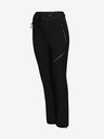 ALPINE PRO Pantaloni neri da donna ALPINE PRO Verefa
