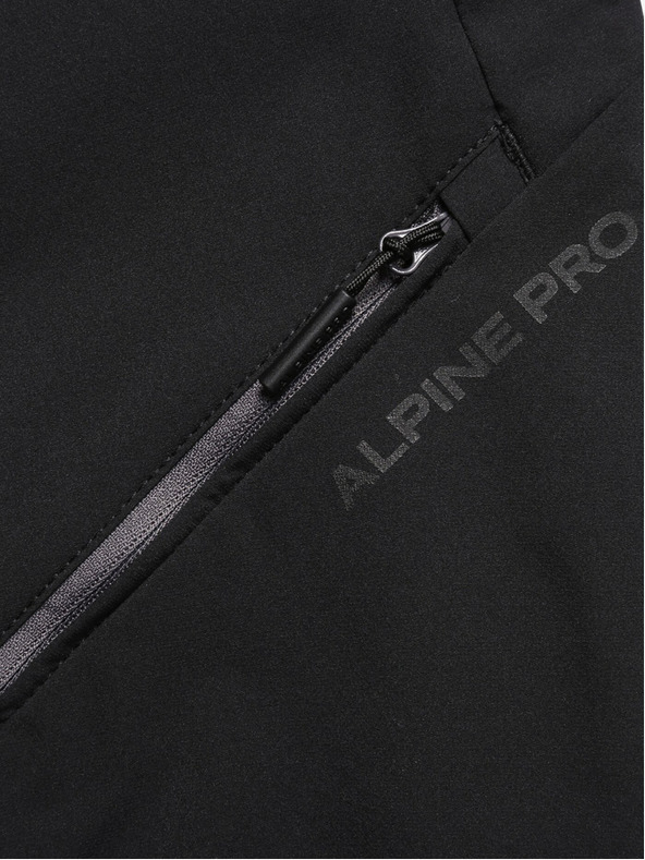 ALPINE PRO Pantaloni neri da donna ALPINE PRO Verefa