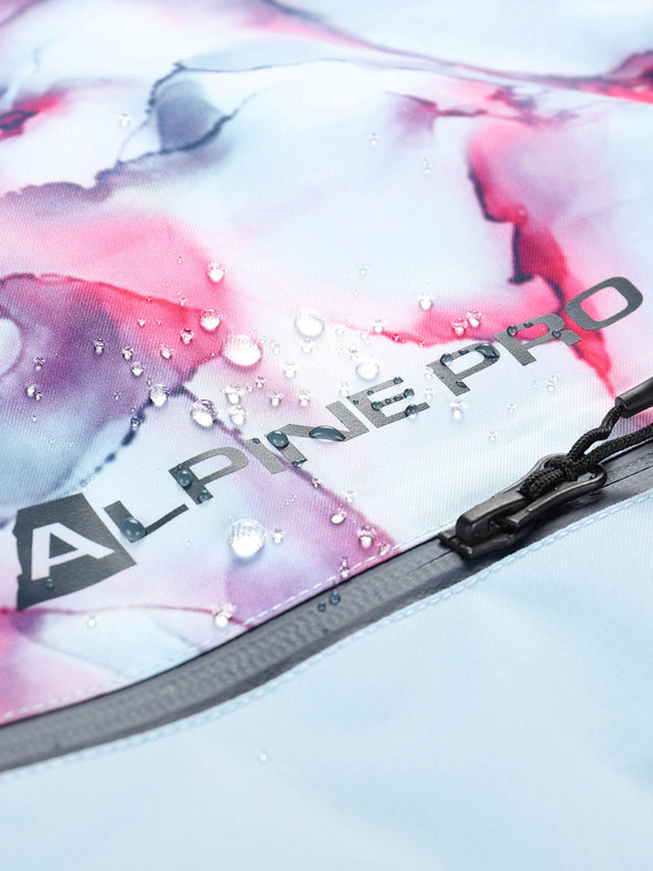 ALPINE PRO Giacca da sci donna con membrana ptx ALPINE PRO OMEQA acquamarina pb