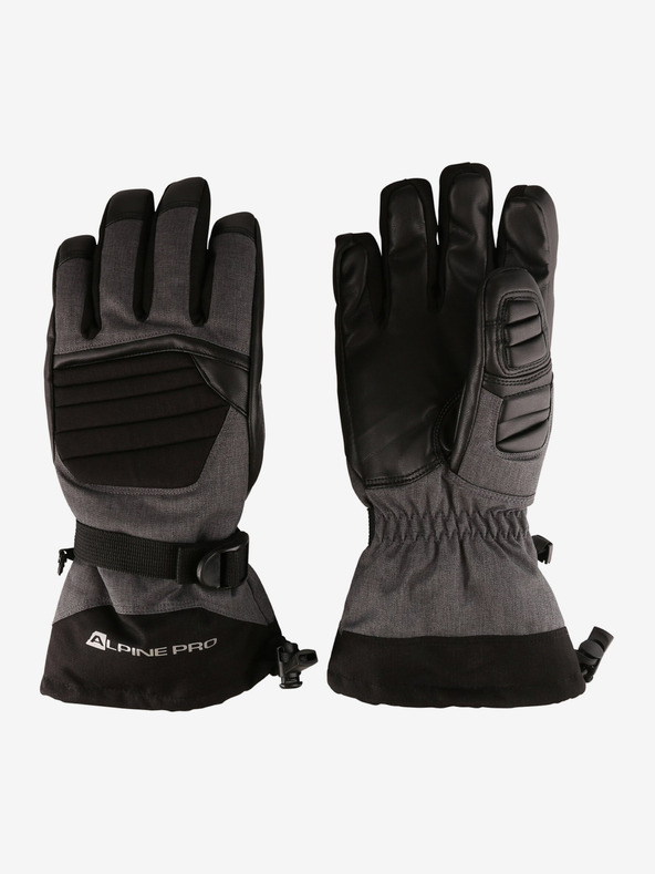 ALPINE PRO Guanti da uomo con membrana ptx ALPINE PRO DERD nero