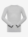 ALPINE PRO Intimo da uomo ad asciugatura rapida - camicia ALPINE PRO AMBOS grigio chiaro