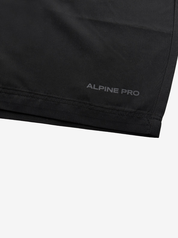 ALPINE PRO Pantaloncini da uomo ALPINE PRO MYRTL nero