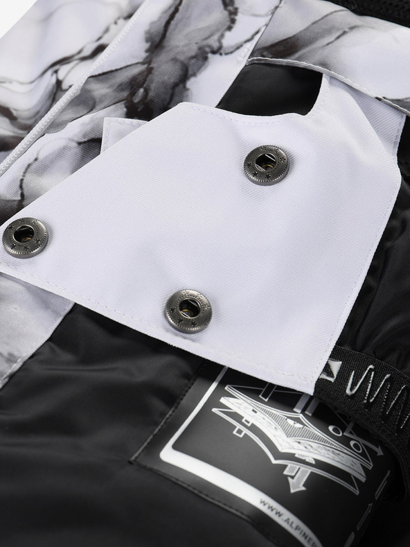 ALPINE PRO Giacca da sci donna con membrana in ptx ALPINE PRO UZERA bianco pb