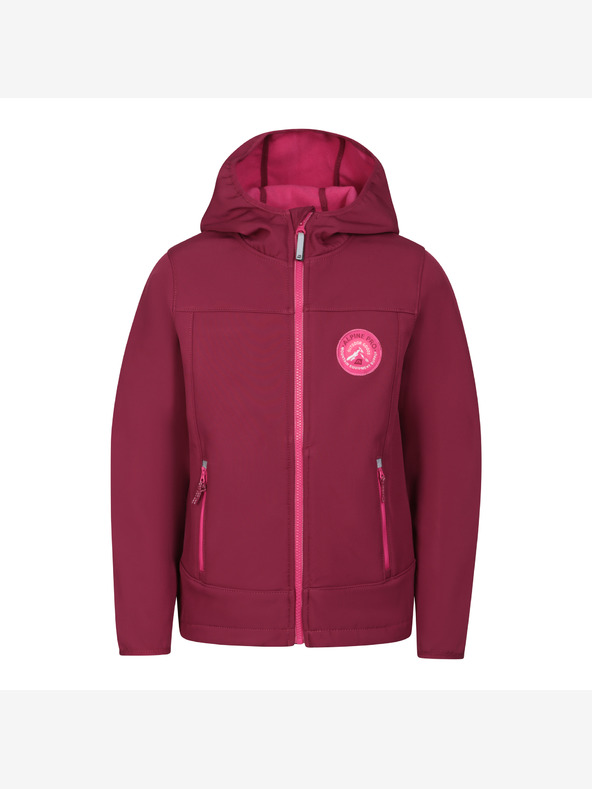 ALPINE PRO Giacca softshell da bambino con membrana ALPINE PRO OMANO anemone