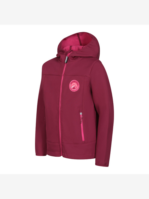 ALPINE PRO Giacca softshell da bambino con membrana ALPINE PRO OMANO anemone