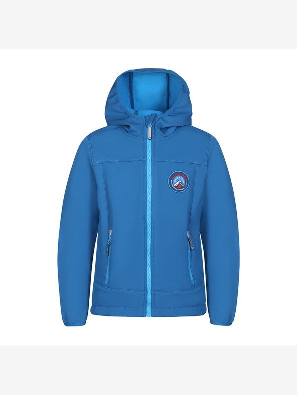 ALPINE PRO Giacca softshell da bambino con membrana ALPINE PRO OMANO blu mykonos