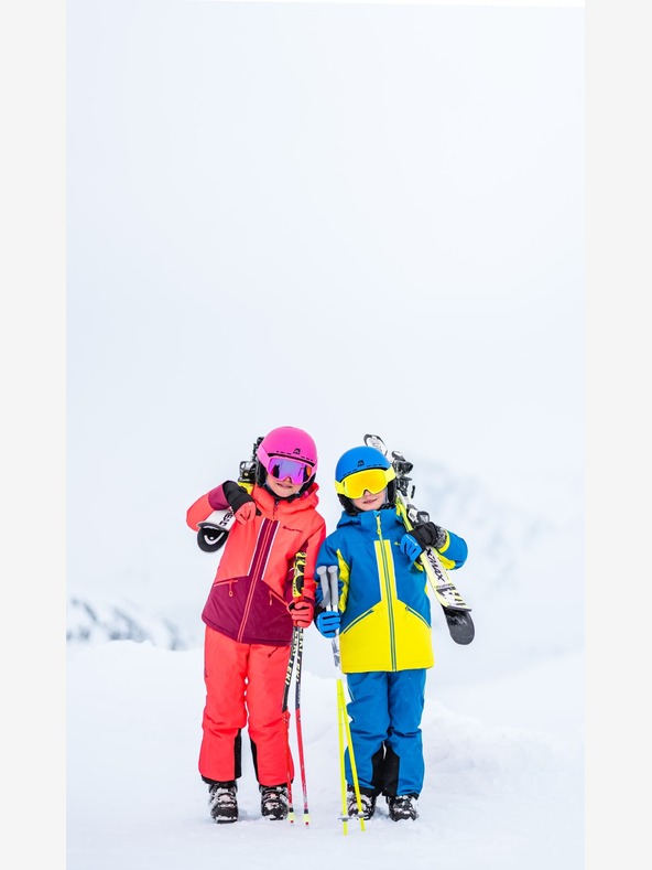 ALPINE PRO Giacca da sci per bambini con membrana in ptx ALPINE PRO REASO blu mykonos