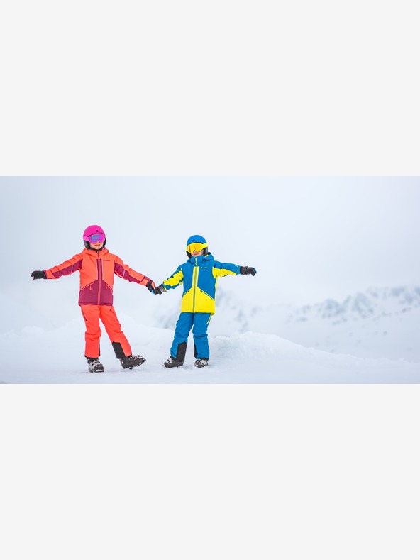 ALPINE PRO Giacca da sci per bambini con membrana in ptx ALPINE PRO REASO blu mykonos