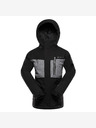 ALPINE PRO Giacca da sci per bambini con membrana in ptx ALPINE PRO COMEDO nero