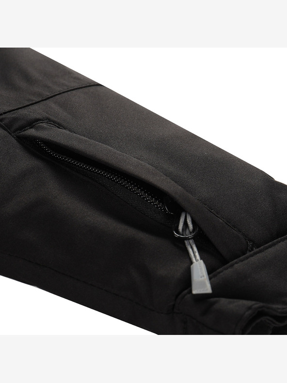 ALPINE PRO Giacca da sci per bambini con membrana in ptx ALPINE PRO COMEDO nero