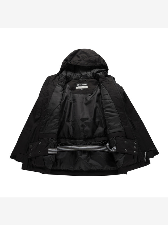 ALPINE PRO Giacca da sci per bambini con membrana in ptx ALPINE PRO COMEDO nero