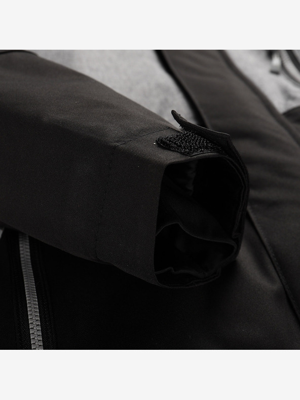 ALPINE PRO Giacca da sci per bambini con membrana in ptx ALPINE PRO COMEDO nero