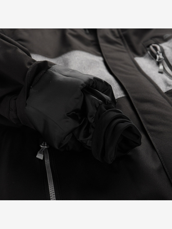 ALPINE PRO Giacca da sci per bambini con membrana in ptx ALPINE PRO COMEDO nero