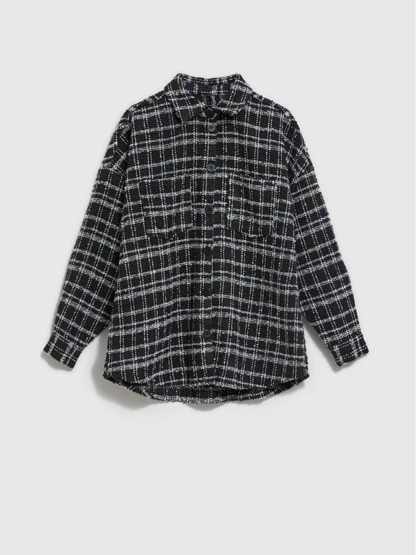 Moodo Camicia Moodo in tessuto strutturato