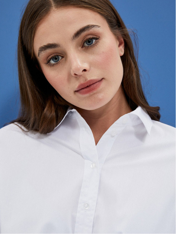 Moodo Camicia bianca da donna Moodo