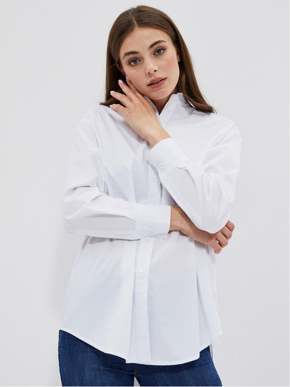 Moodo Camicia bianca da donna Moodo