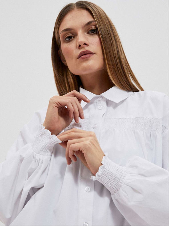 Moodo Camicia bianca da donna Moodo