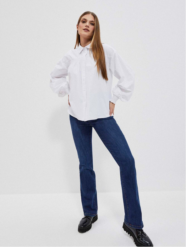 Moodo Camicia bianca da donna Moodo