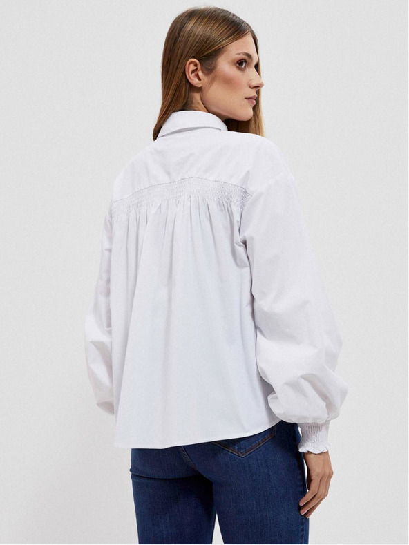 Moodo Camicia bianca da donna Moodo