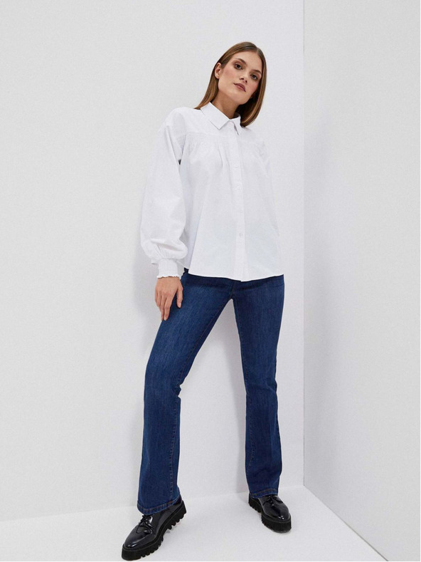 Moodo Camicia bianca da donna Moodo