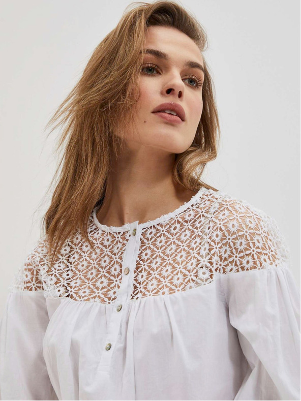 Moodo Camicetta Moodo bianca donna