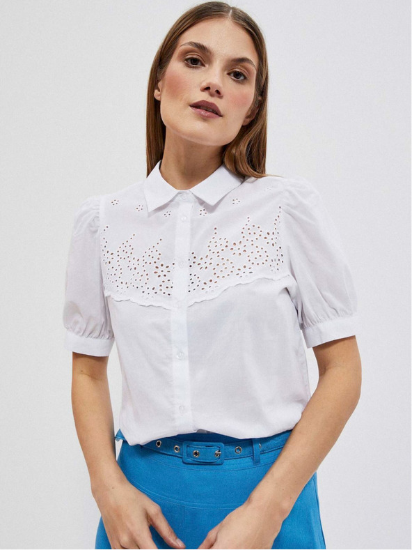 Moodo Camicetta Moodo bianca donna