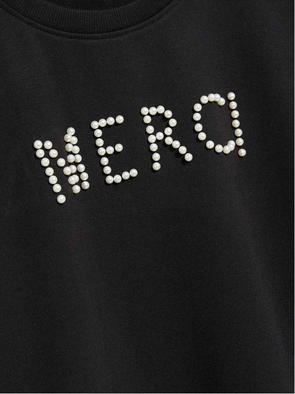 Moodo Felpa nera da donna Moodo