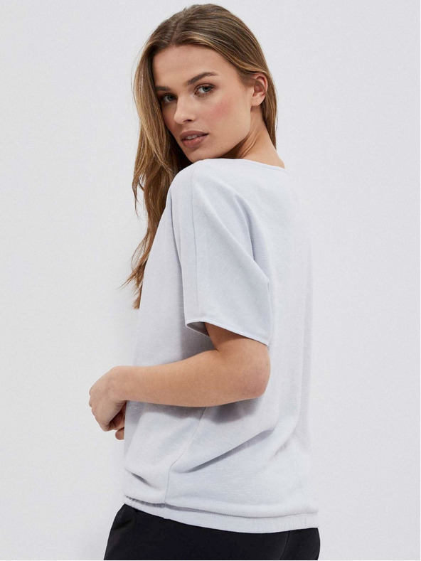 Moodo Felpa da donna grigia Moodo