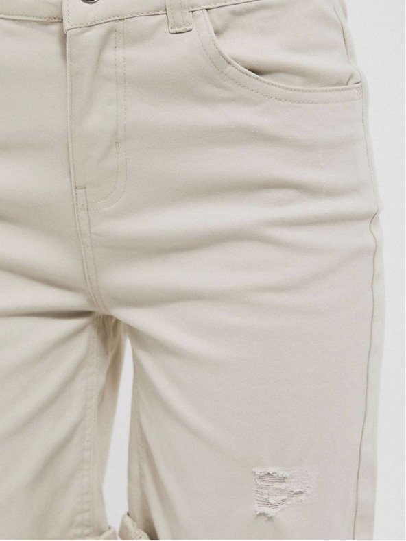 Moodo Pantaloncini da donna beige Moodo