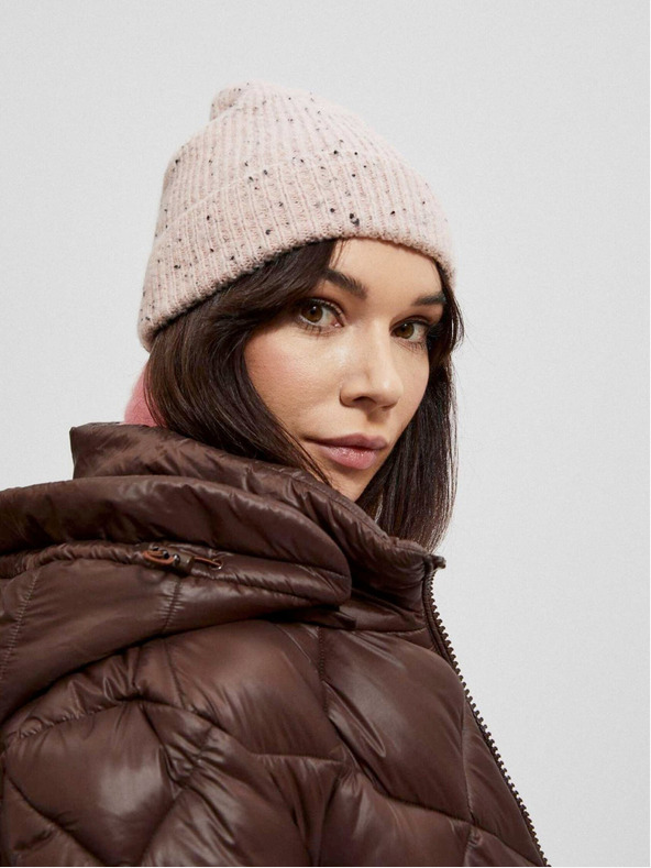 Moodo Giacca trapuntata marrone da donna Moodo