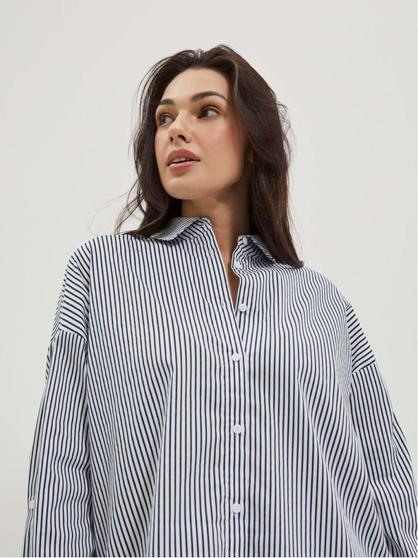 Moodo Camicia a righe da donna Moodo