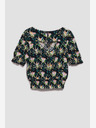 Moodo Camicetta floreale blu scuro Moodo
