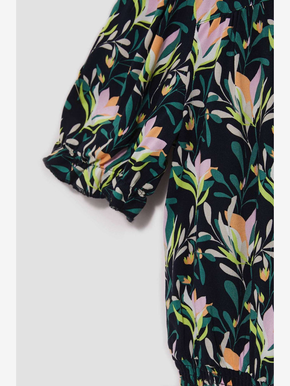 Moodo Camicetta floreale blu scuro Moodo