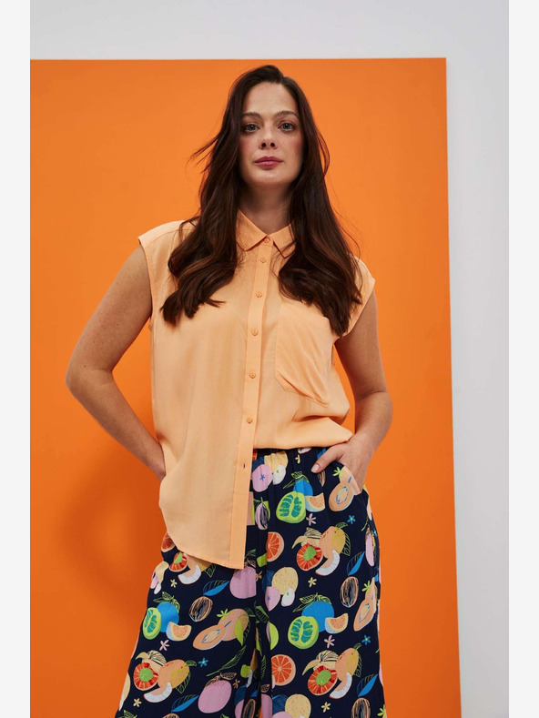 Moodo Camicetta arancione Moodo